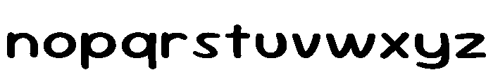 Sour Gummy SemiExpanded Medium Font LOWERCASE