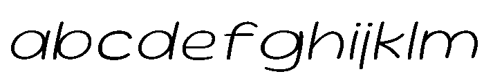 Sour Gummy SemiExpanded Thin Italic FONT