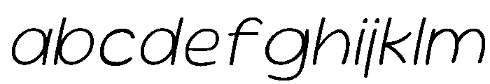 Sour Gummy Thin Italic FONT