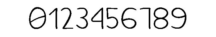 Sour Gummy Thin Font OTHER CHARS
