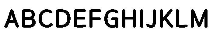 Soyo Maple Bold Font UPPERCASE