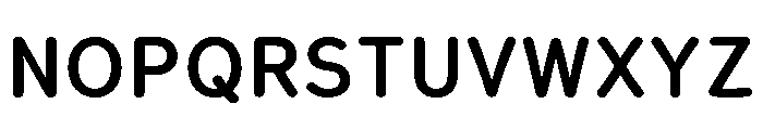 Soyo Maple Bold Font UPPERCASE