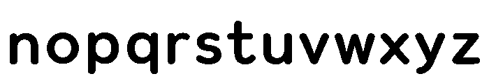 Soyo Maple Bold Font LOWERCASE