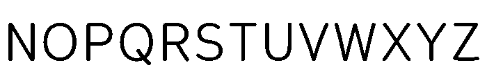 Soyo Maple Regular Font UPPERCASE