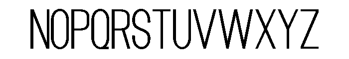 SOFINA-Regular Font UPPERCASE