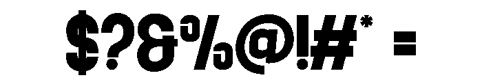 SOUTHGRID-Regular Font OTHER CHARS