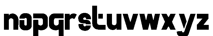 SOUTHGRID-Regular Font LOWERCASE