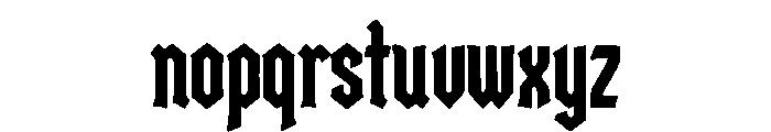 Soarken Font LOWERCASE