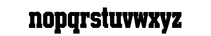 Soccer Football Jers Font LOWERCASE