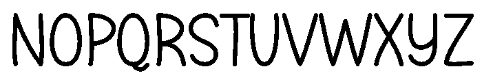 Social Center Font UPPERCASE