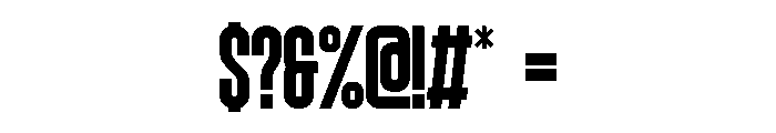Social Club Regular Font OTHER CHARS