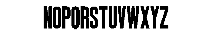 Social Club Regular Font UPPERCASE