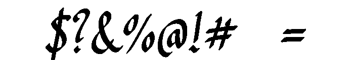 Social Font OTHER CHARS