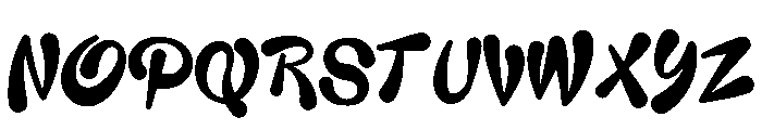 Soda Hendrix Font UPPERCASE