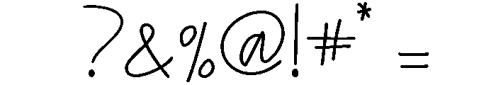 Soe Punya Regular Font OTHER CHARS