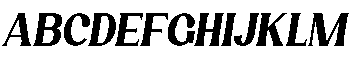 Sofia Dream Sample Italic Font UPPERCASE