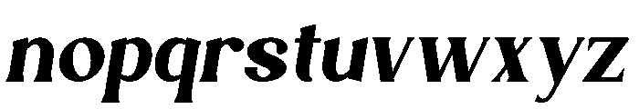Sofia Dream Sample Italic Font LOWERCASE