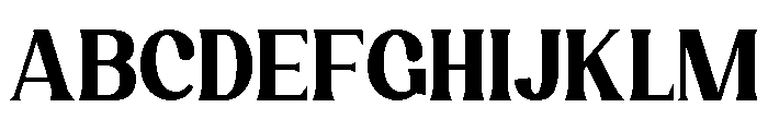 Sofia Dream Sample Regular Font UPPERCASE