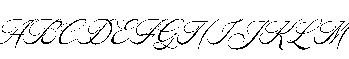 Sofiya Wiyona Italic Font UPPERCASE