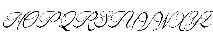 Sofiya Wiyona Italic Font UPPERCASE