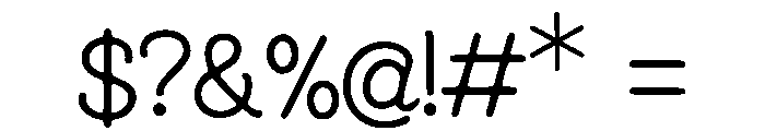 Soft_Aesthetic Font OTHER CHARS