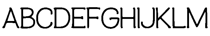 Soft_Aesthetic Font UPPERCASE