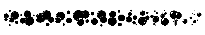 Soft Bubble Font LOWERCASE