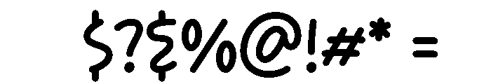 Soft Chapter Font OTHER CHARS