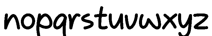 Soft Chapter Font LOWERCASE