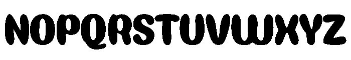 Soft Display Font UPPERCASE