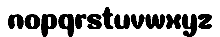 Soft Display Font LOWERCASE
