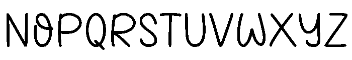 Soft Glow Font LOWERCASE