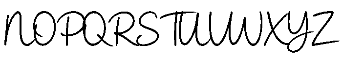 Soft Hand Font UPPERCASE
