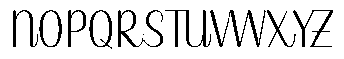 Soft Heart Font UPPERCASE