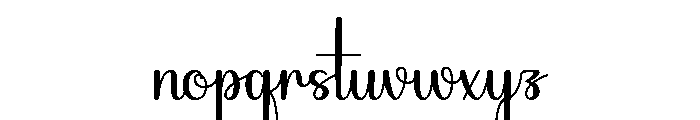 Soft Heart Font LOWERCASE