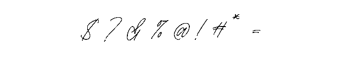 Soft Petals Font OTHER CHARS
