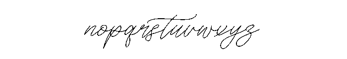 Soft Petals Font LOWERCASE