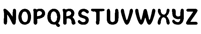 Soft Rounded Font UPPERCASE