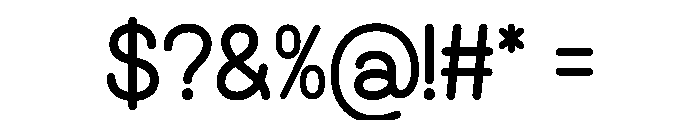 Soft Stars Regular Font OTHER CHARS