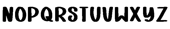 Soft Whisper Regular Font UPPERCASE