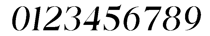 Softglam Italic Font OTHER CHARS