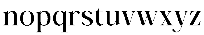 Softglam Regular Font LOWERCASE