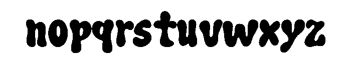 Softie Pop Font LOWERCASE