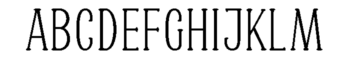 Softique Extra Light Font UPPERCASE