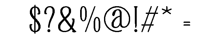 Softique Light Font OTHER CHARS