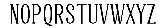 Softique Light Font UPPERCASE
