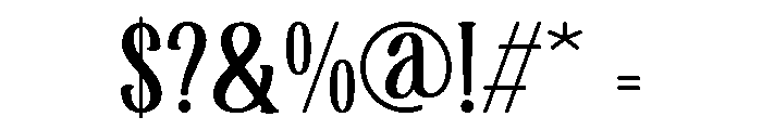Softique Semi Bold Font OTHER CHARS