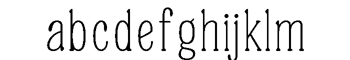Softique Thin FONT
