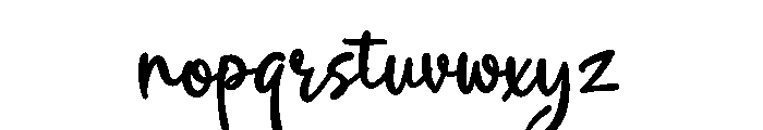 Softmark Font LOWERCASE