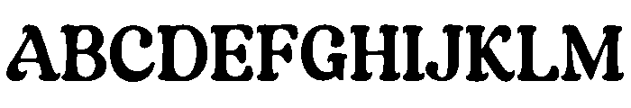 Softon Display Font UPPERCASE